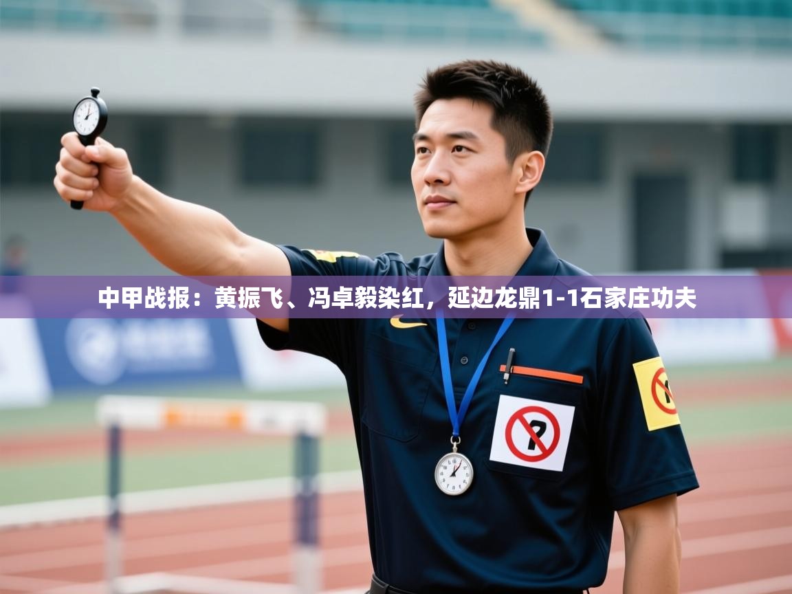 中甲战报：黄振飞、冯卓毅染红，延边龙鼎1-1石家庄功夫