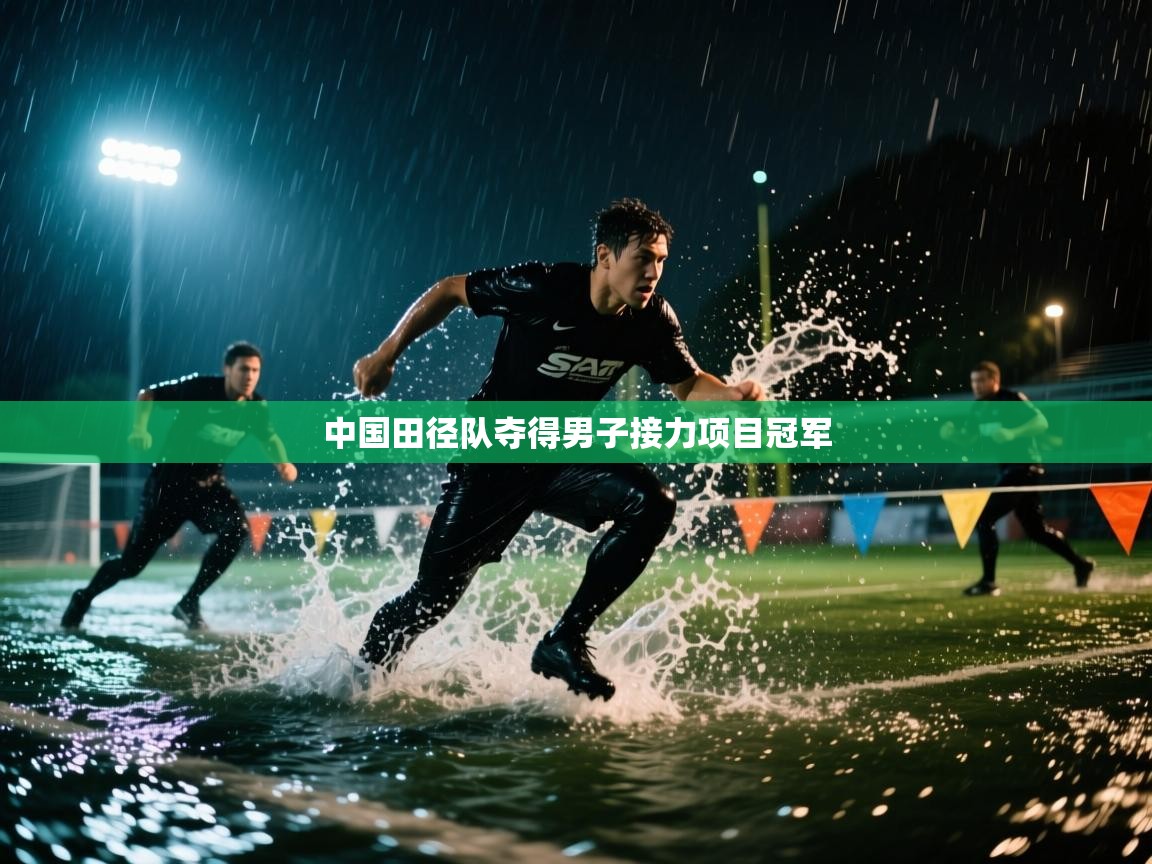 中国田径队夺得男子接力项目冠军  第1张